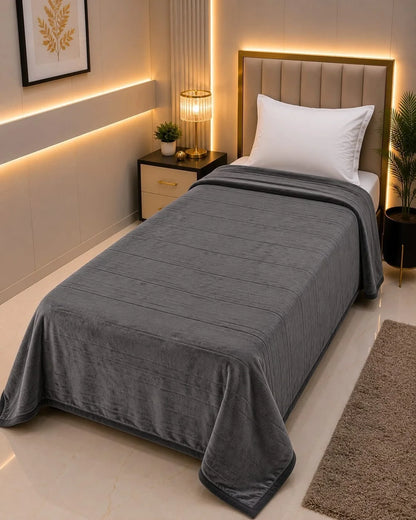 Single Bed AC Blanket – Soft, Lightweight & Cozy