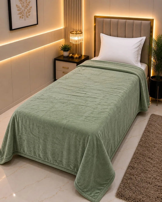 Single Bed AC Blanket – Soft, Lightweight & Cozy